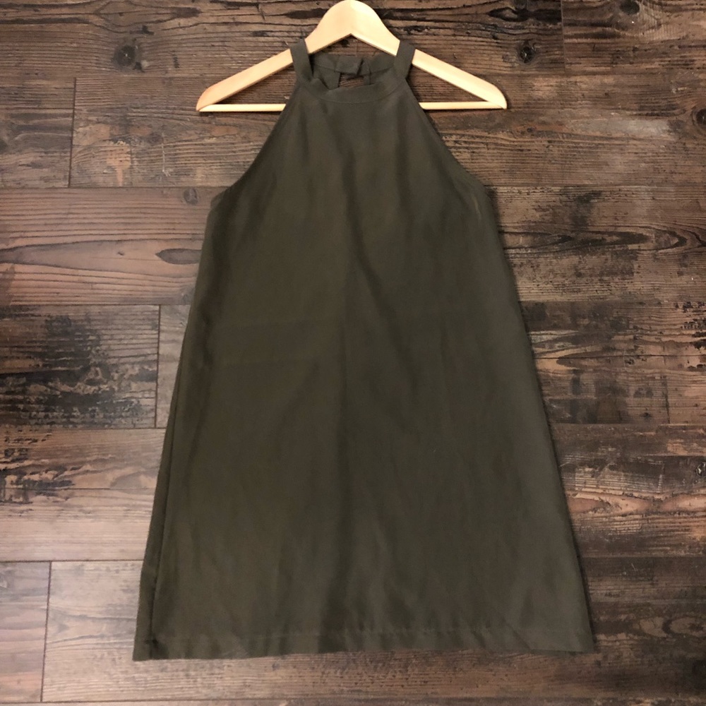 Small hunter green dress